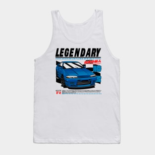 NISMO NISSAN SKYLINE GTR R32-BLUE Tank Top